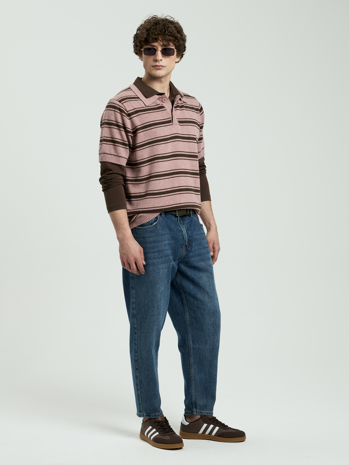 Мужские джинсы mom на невысокий рост