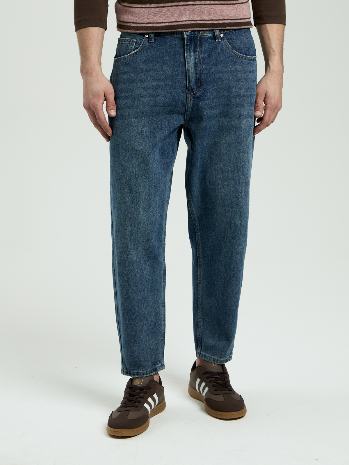 Мужские джинсы mom на невысокий рост